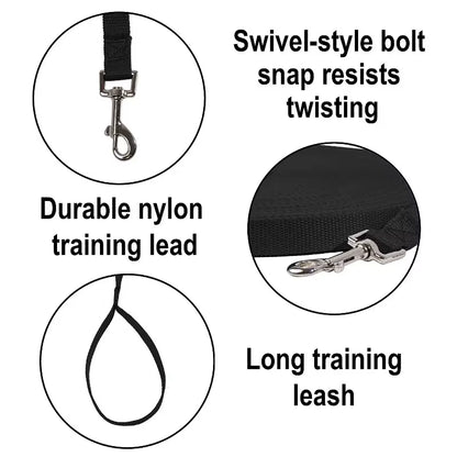 Solid Dog Leash for Large Dogs Pet Puppy Walking Training Lead Rope Big Dog Nylon Rope Long Leashes