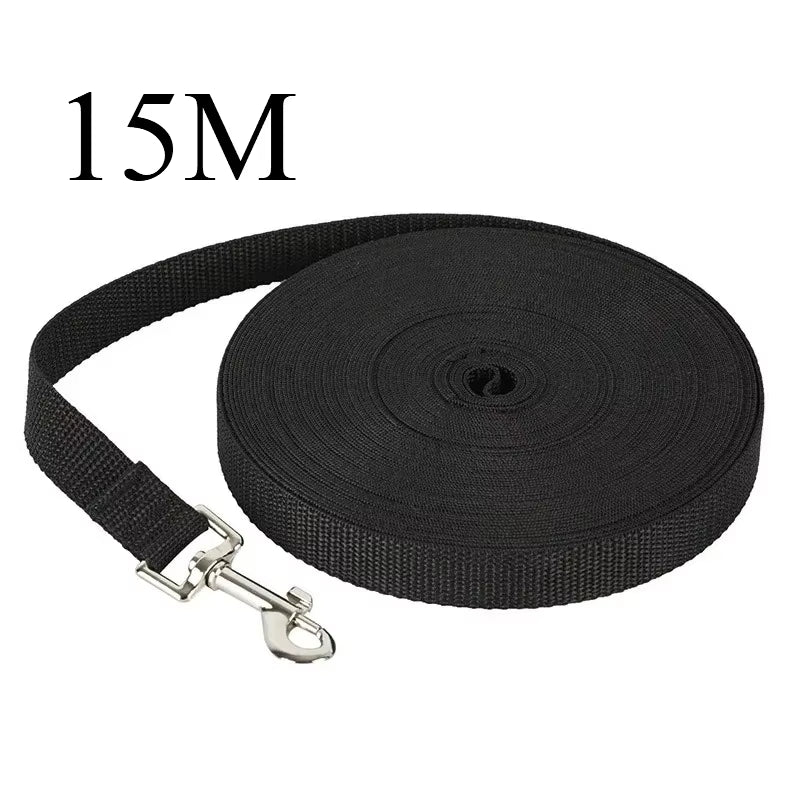 Solid Dog Leash for Large Dogs Pet Puppy Walking Training Lead Rope Big Dog Nylon Rope Long Leashes