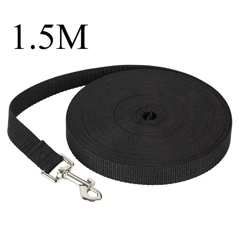 Solid Dog Leash for Large Dogs Pet Puppy Walking Training Lead Rope Big Dog Nylon Rope Long Leashes